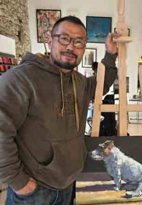 Artist Yong-Man Kwon portrait